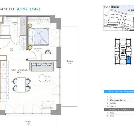 Luksusowe Widokowe, 달로브코